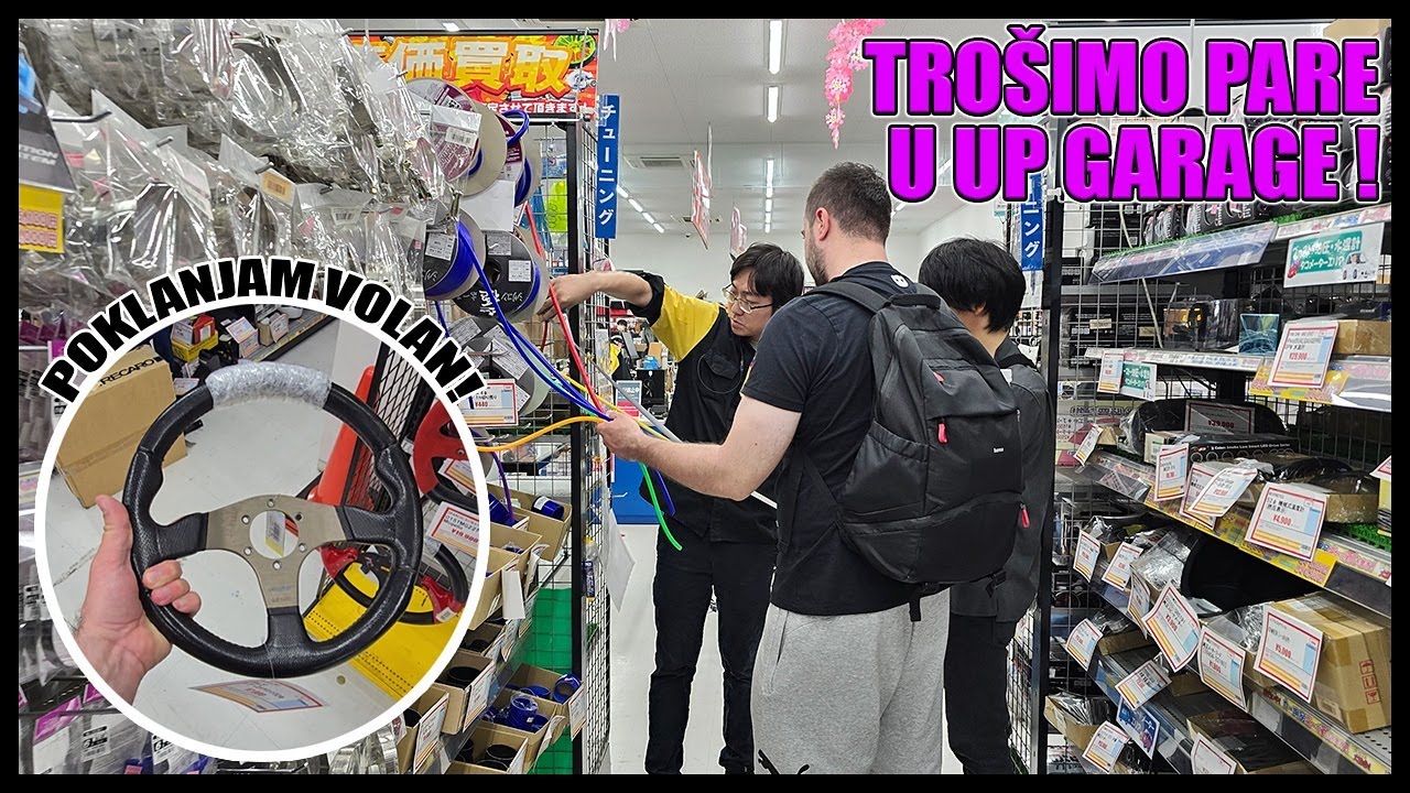 KUPIO SAM MOMO VOLAN U TOKIJU! TROŠIMO PARE NA DIJELOVE!