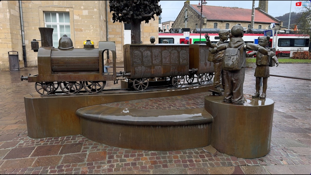 DIEKIRSH  🇱🇺   | La Bonne Gare CFL  |  Luxembourg Bretagne Télé