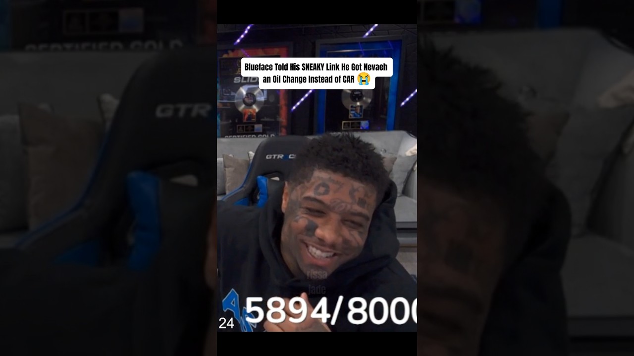 Blueface Told His SNEAKY Link He Got Nevaeh an Oil Change Instead of CAR 😭 #blueface #ytshorts #fyp