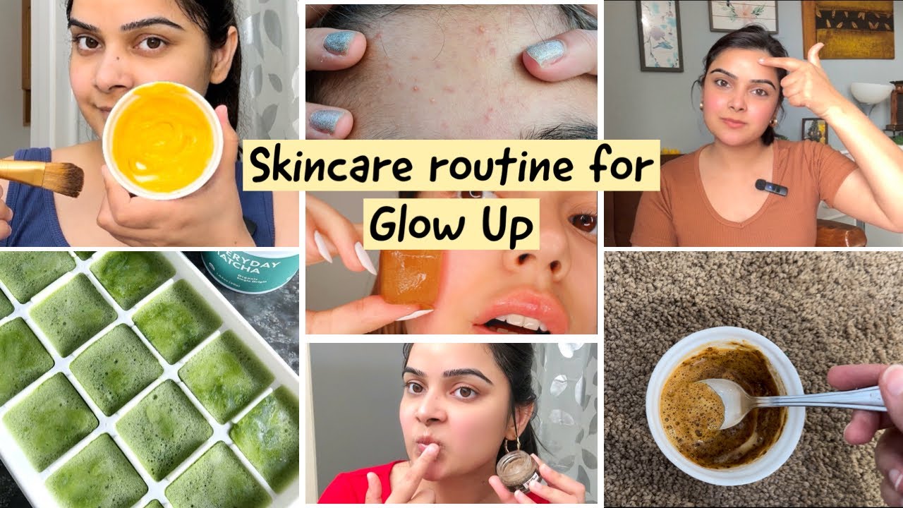 Skincare routine💕for Glow Up|| Every Girl Must Know🌼