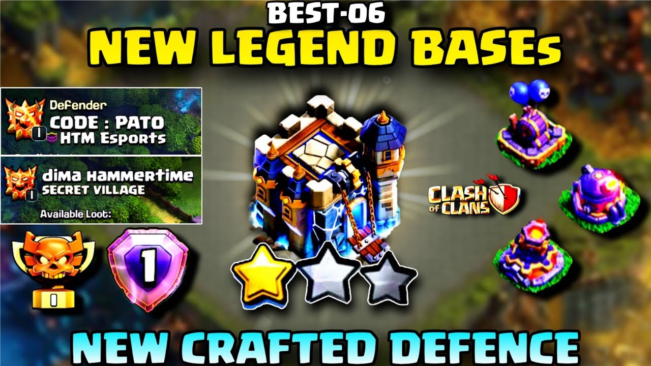 Top 6 Best Town Hall 18 Anti Thrower Bases for 1 STARS ! With TH18 War Base Layout Clash of clans