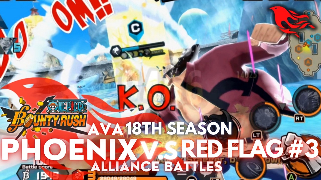 Phoenix🔥 v. Red Flag #3 | AVA 18th Season | One Piece Bounty Rush