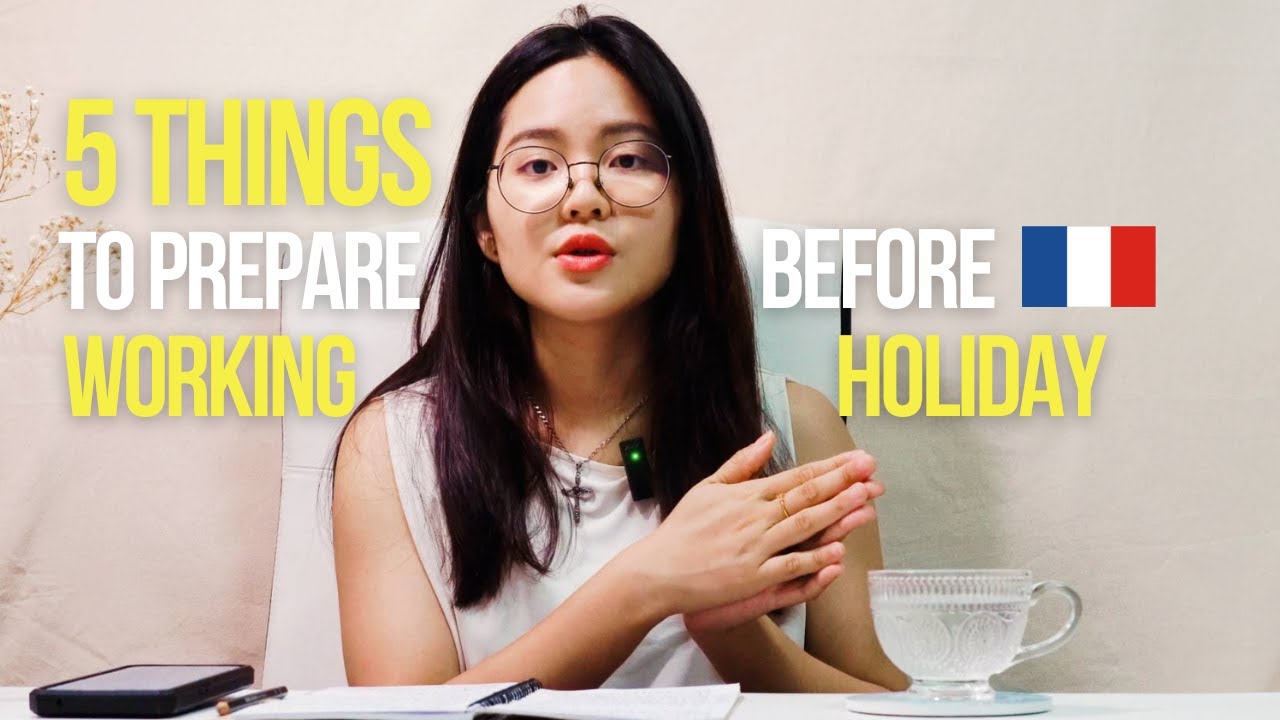打工旅遊前須知/法國打工旅遊事前準備/5 things to prepare before working holiday in France #打工旅遊 #打工度假 #workingholiday