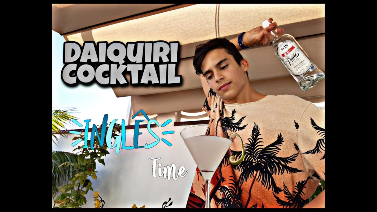 The classic Daiquiri Cocktail / English video #1 - Homebartender