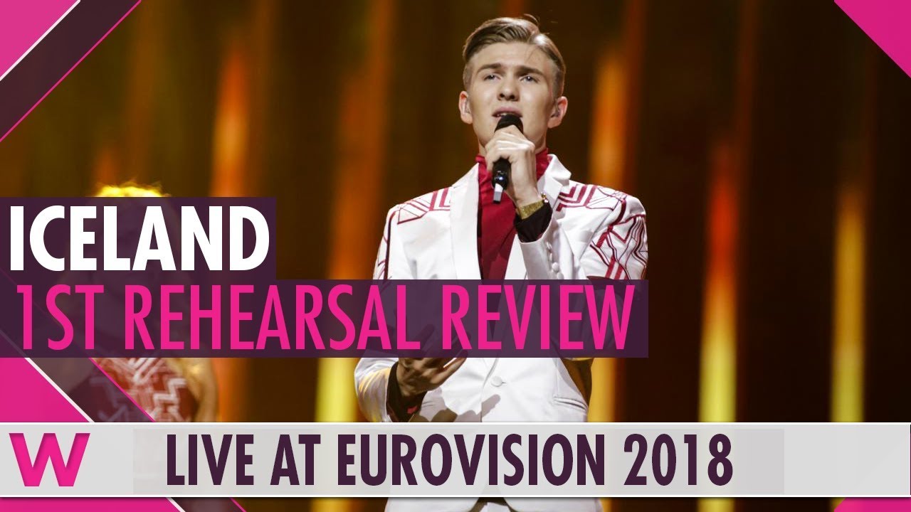 Iceland First Rehearsal: Ari Ólafsson 