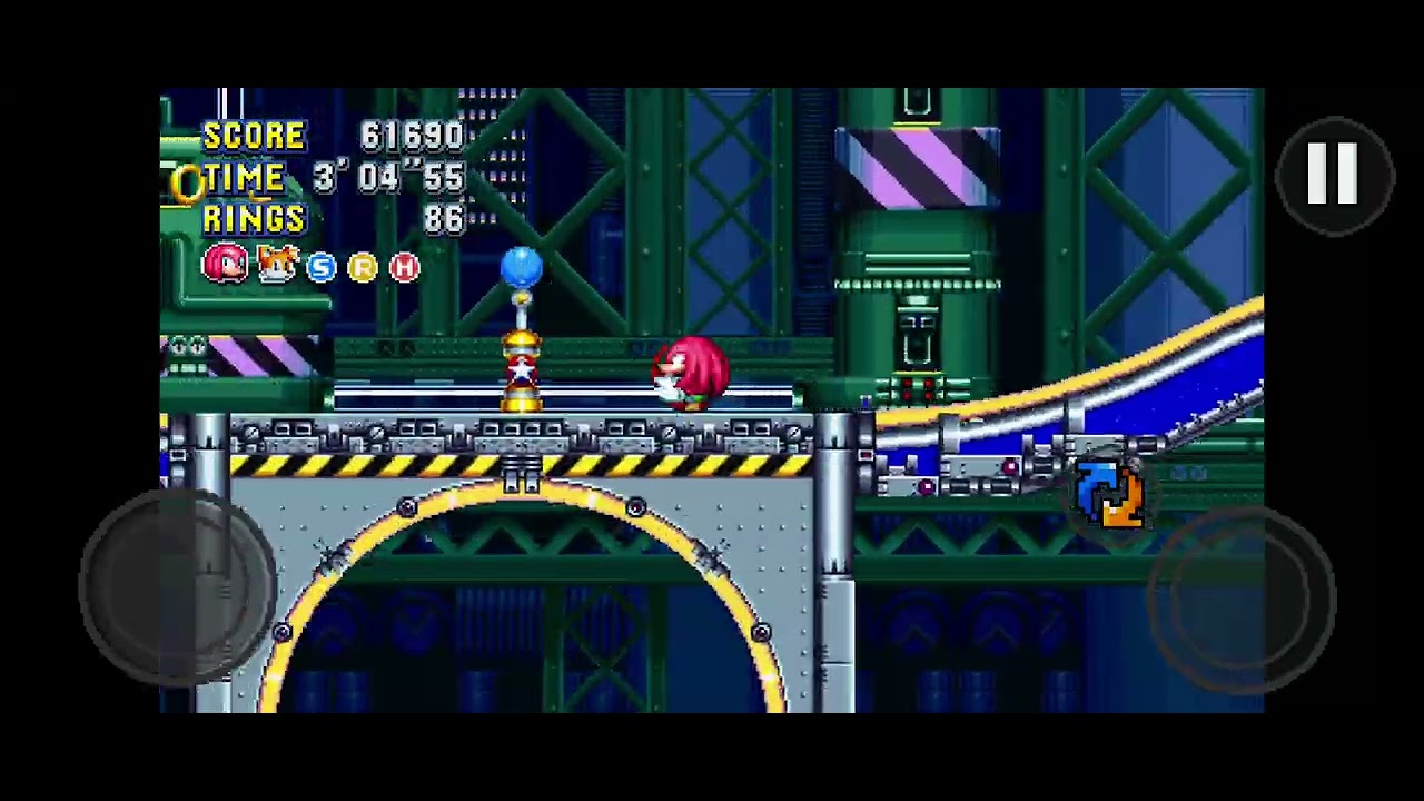 Sonic mania gameplay #2   ran out of storage on my phone:p