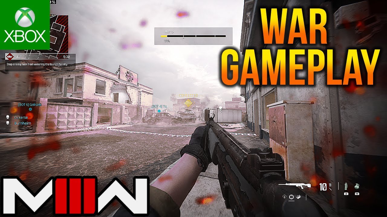 Call of Duty: Modern Warfare 3 - WAR Mode Gameplay 2023 (No commentary)