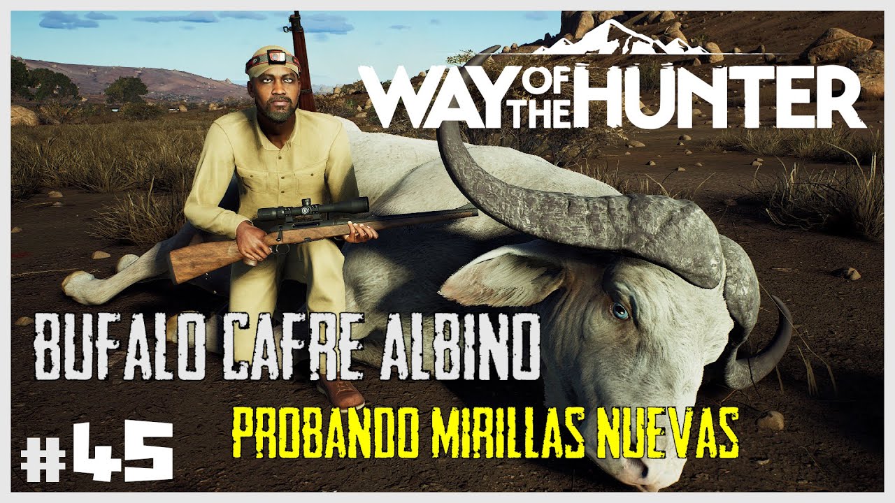 PROBANDO EL RESTO DE MIRILLAS NUEVAS - SACAMOS BÚFALO CAFRE ALBINO | ⛰️WAY OF THE HUNTER #45
