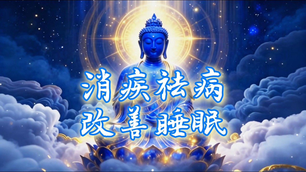 1小時｜ 除疾祛病 改善睡眠｜南無藥師琉璃光如來佛号｜ Healing Medicine Buddha Mantra