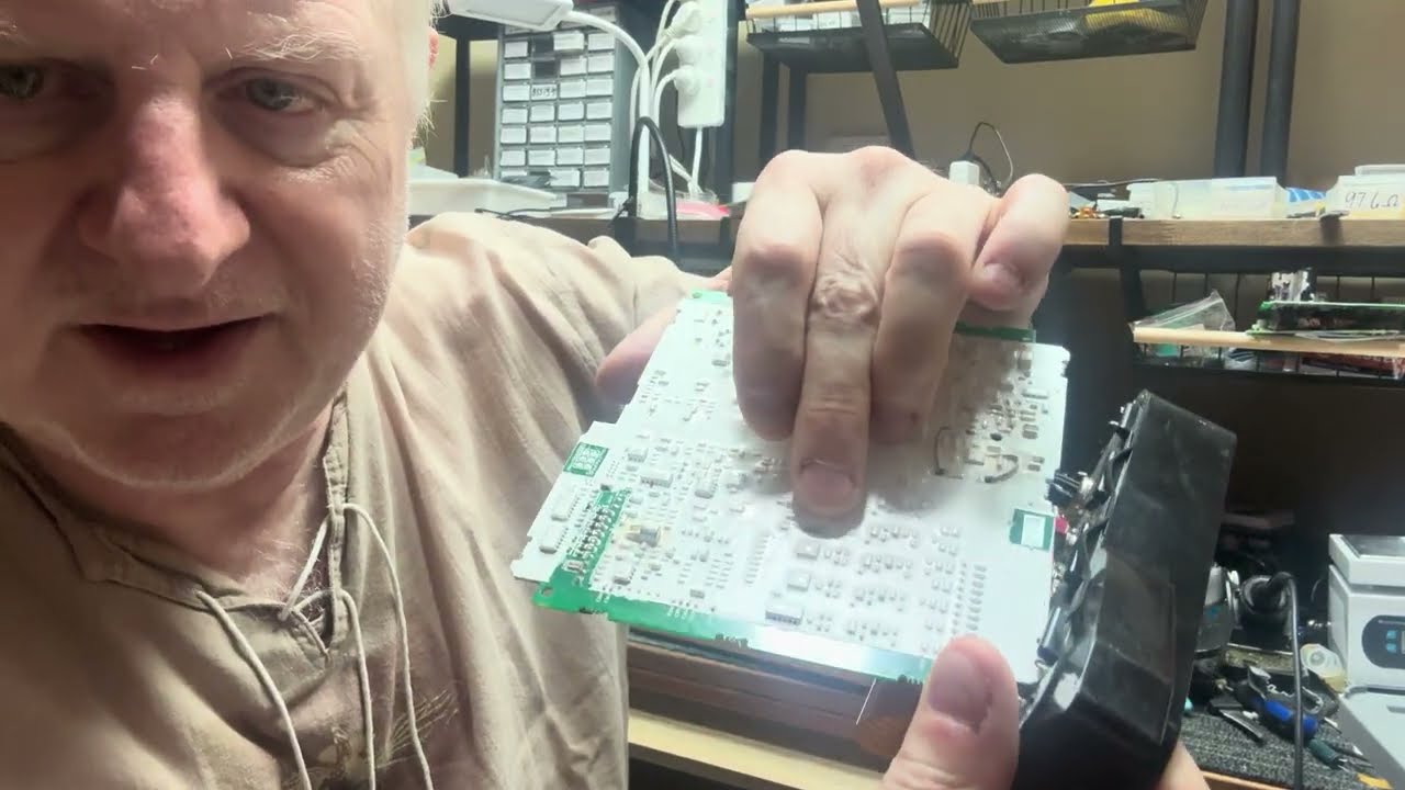 Ещё одна небольшая проблема с детектором золота GPX-4500, возможно, это последствия затопления ил...