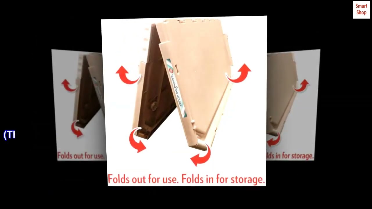 Simple Solution Dog Pad Holder | Portable Tray for Pet Training and Puppy Pads | Protection Against