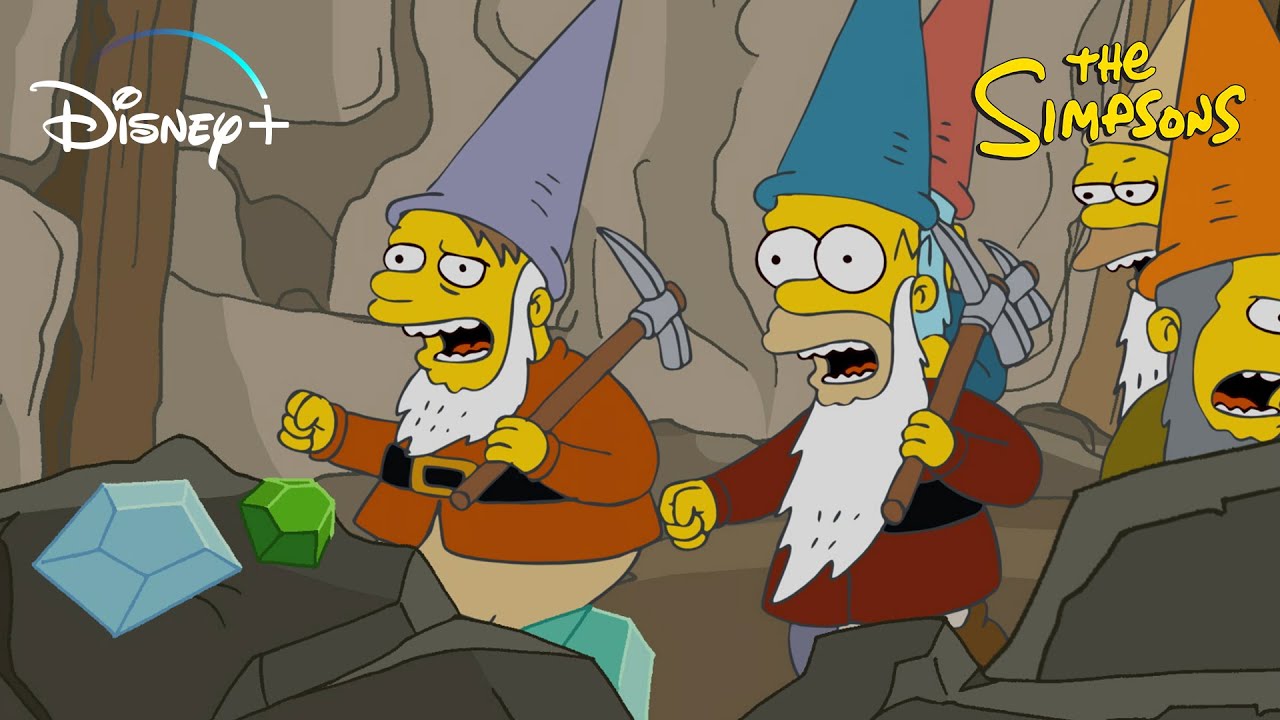 The Best Disney References | The Simpsons | Disney+