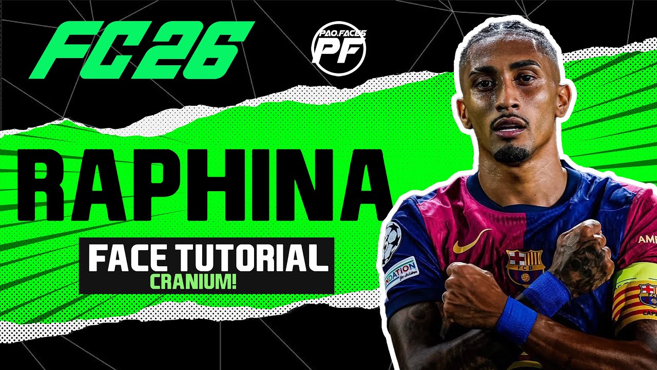 EA FC 26 RAPHINA FACE - Создание лица в Pro Clubs - РЕЖИМ КАРЬЕРЫ - ПОХОЖЕ НА БАРСЕЛОНУ