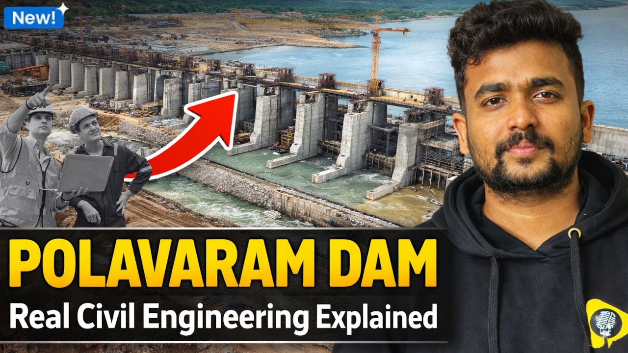 How Polavaram Dam is Built? | Civil Engineering Breakdown