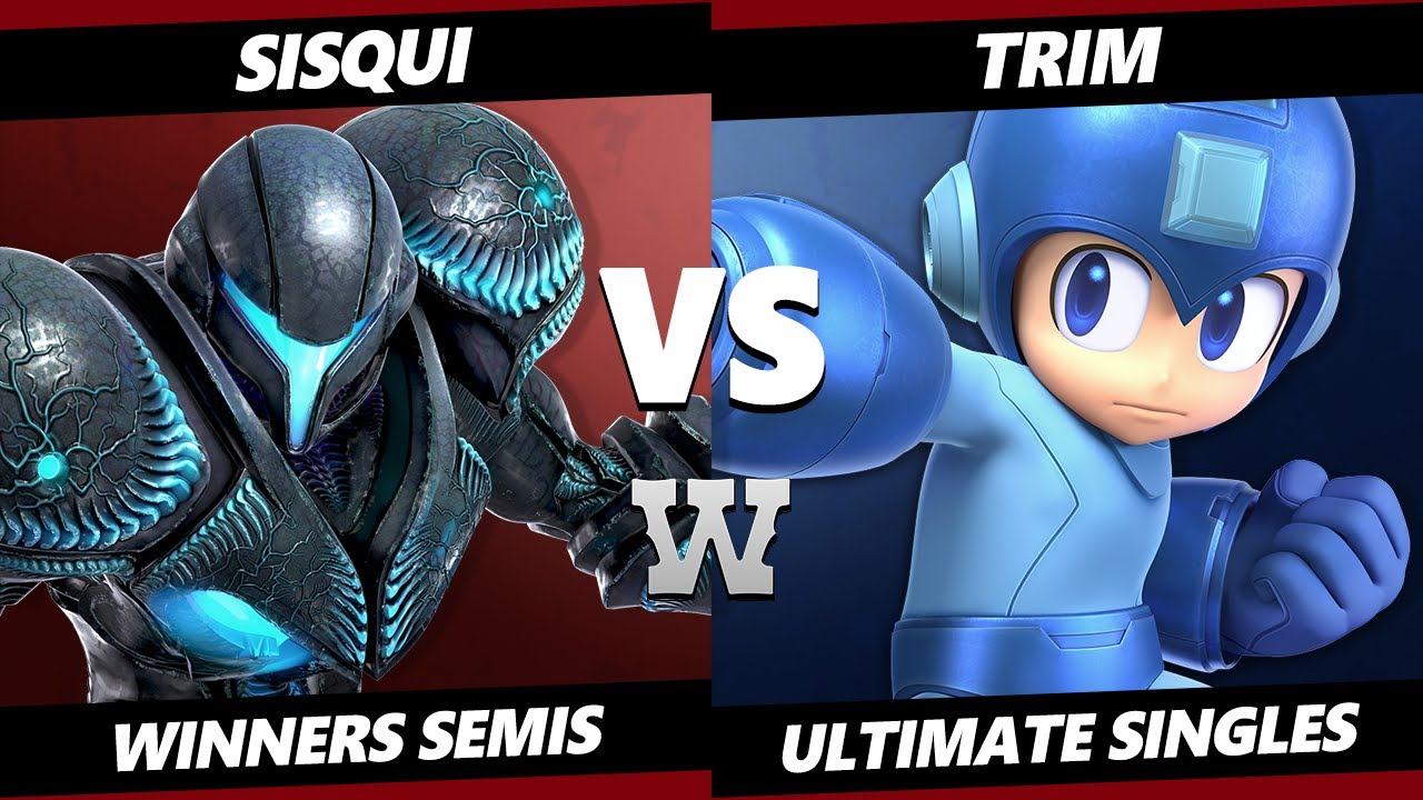WANTED May Top 8 - Sisqui (Dark Samus) Vs. TriM (Mega Man) Smash Ultimate - SSBU