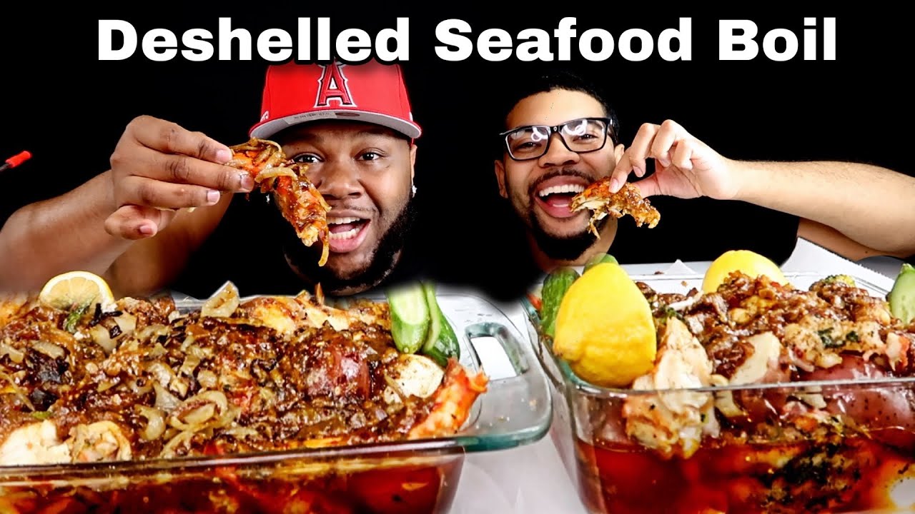 DESHELLED KING CRAB + LOBSTER SEAFOOD BOIL + DIPPIN DASH BUTTER SAUCE