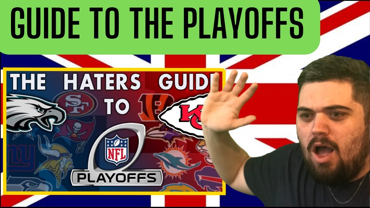 CLUELESS BRIT The Haters Guide to the 2023 NFL Playoffs reaction!!!