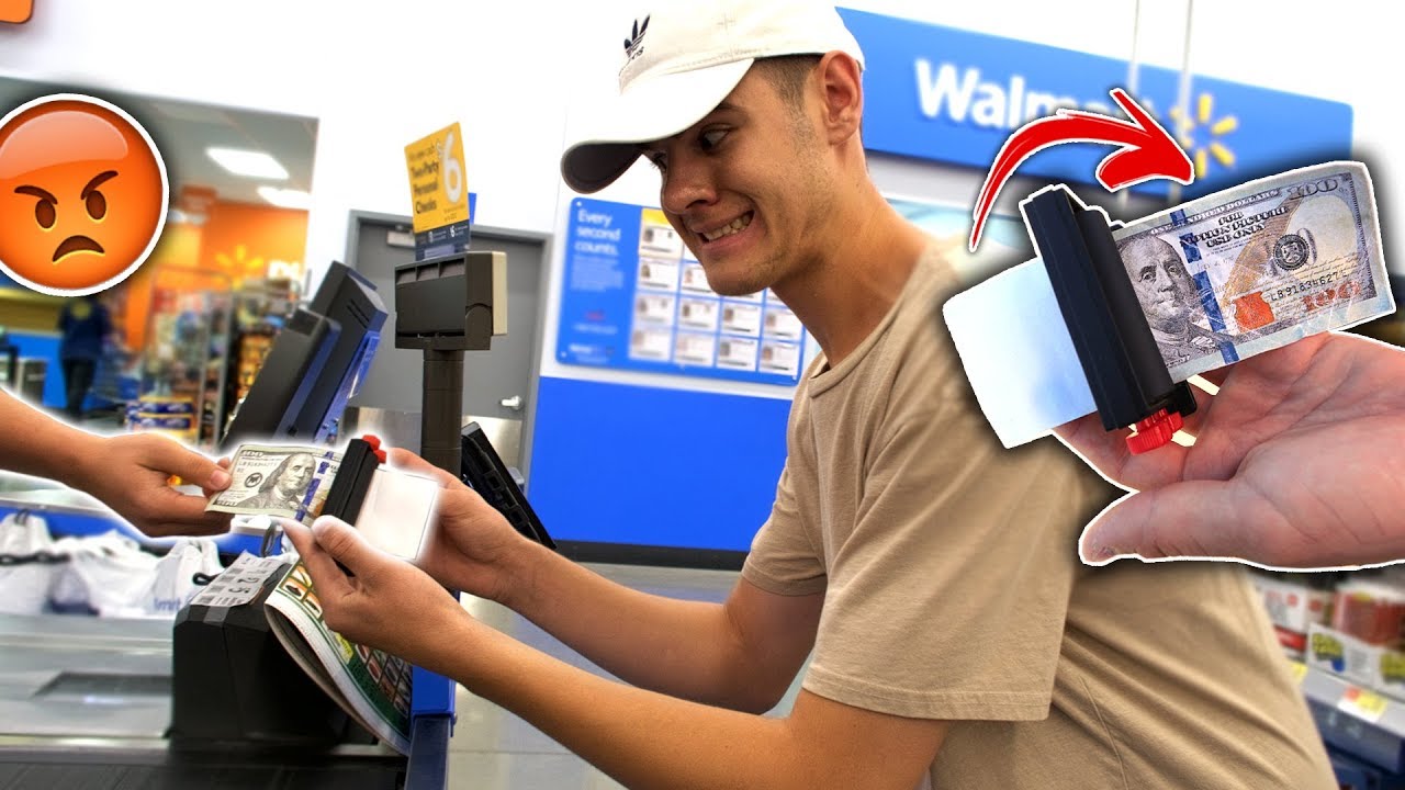 PRINTING FAKE MONEY & BUYING THINGS PRANK | David Vlas