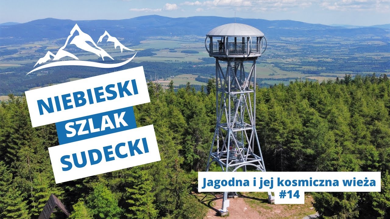 Niebieski Szlak Sudecki #14: Jagodna i jej kosmiczna wieża