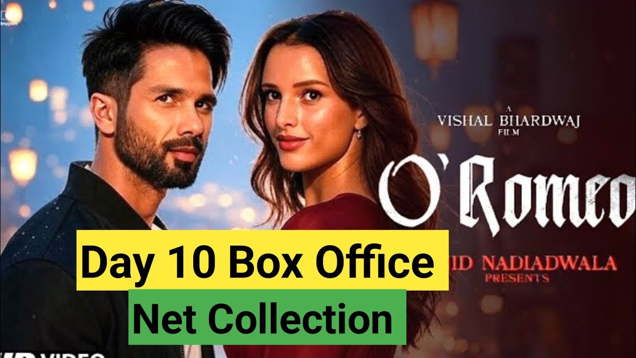 O Romeo Day 10 Collection SHAHID KAPOOR