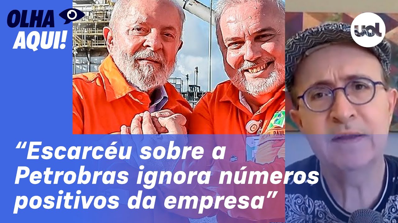 Reinaldo: Petrobras tem resultado muito bom; fazem escarc&eacute;u que ignora n&uacute;meros positivos da empresa