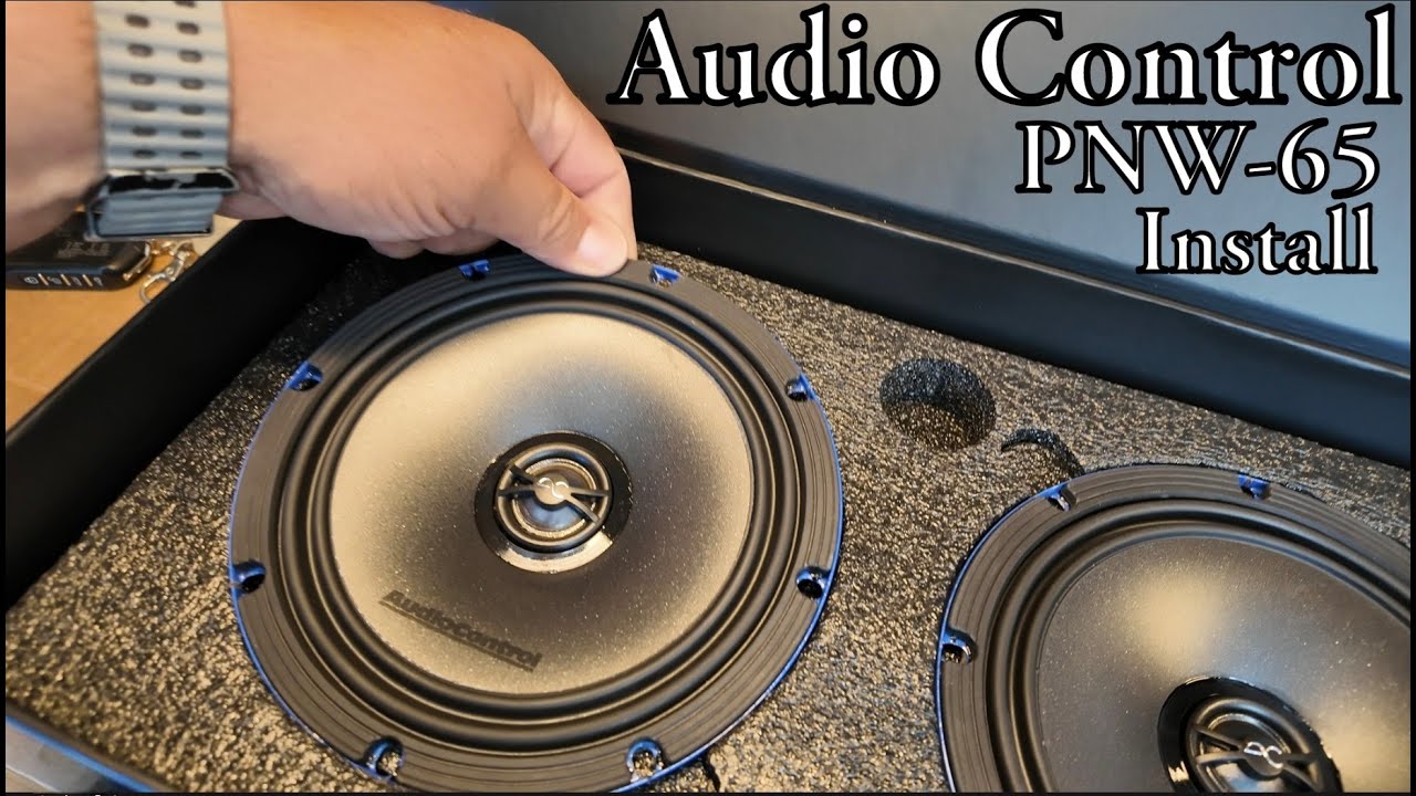 Audio Control PNW-65 Coaxial speaker install transformation part 2