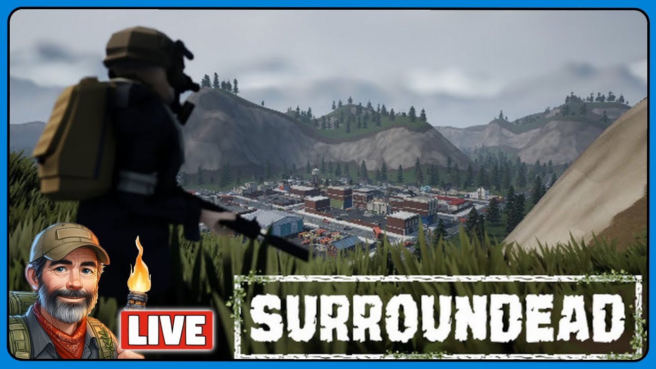 Trying To Survive These Zombies! (SurrounDead)