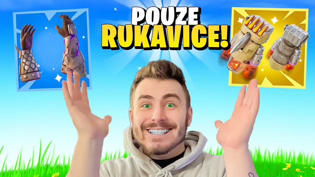 Fortnite JENOM S RUKAVICEMA!!