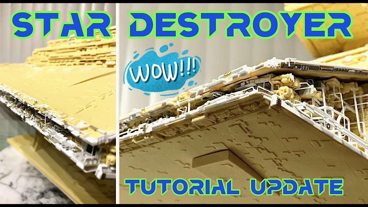 Star Destroyer project. Taking it to a whole next level of realism. Watch the process unveil!
