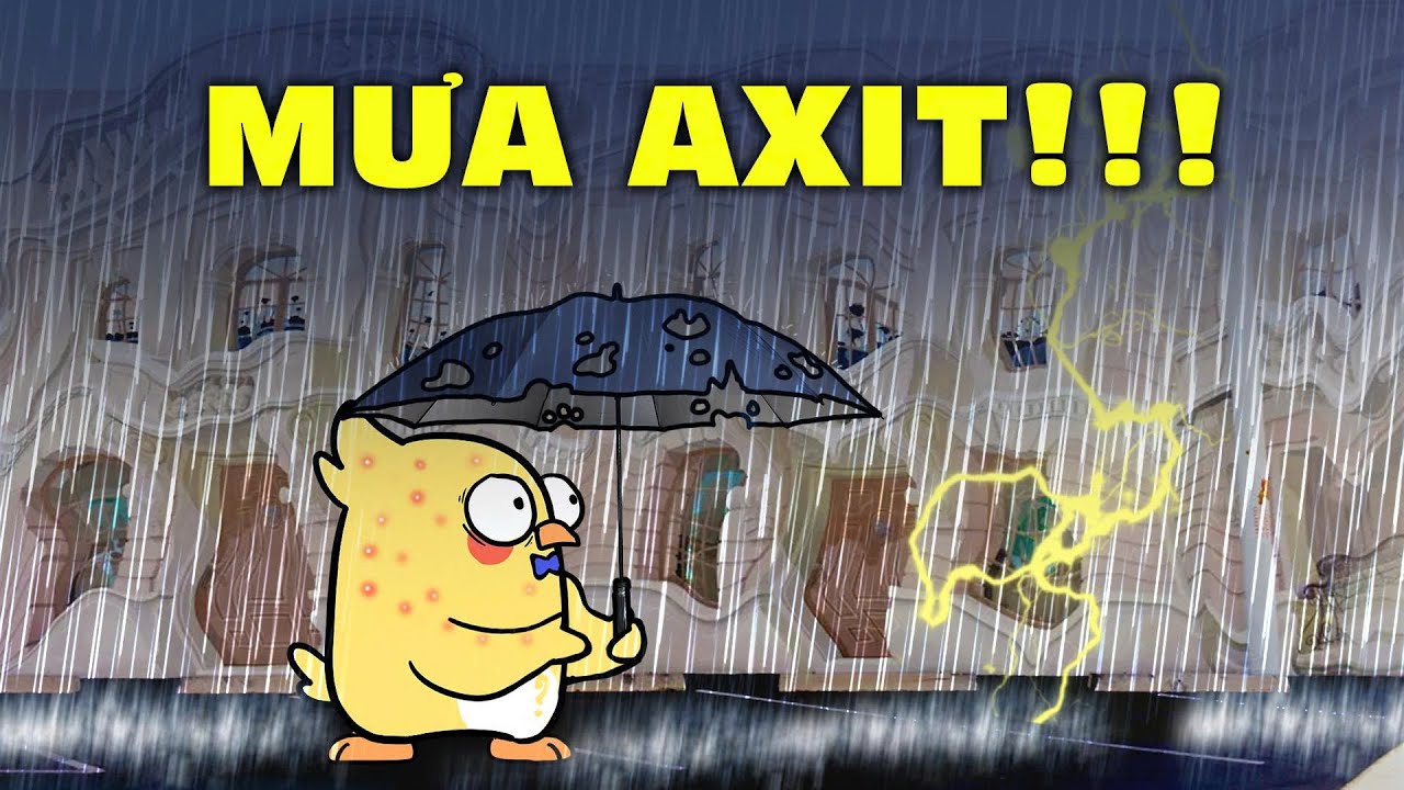 MƯA AXIT ĐƯỢC H&Igrave;NH TH&Agrave;NH NHƯ THẾ N&Agrave;O?