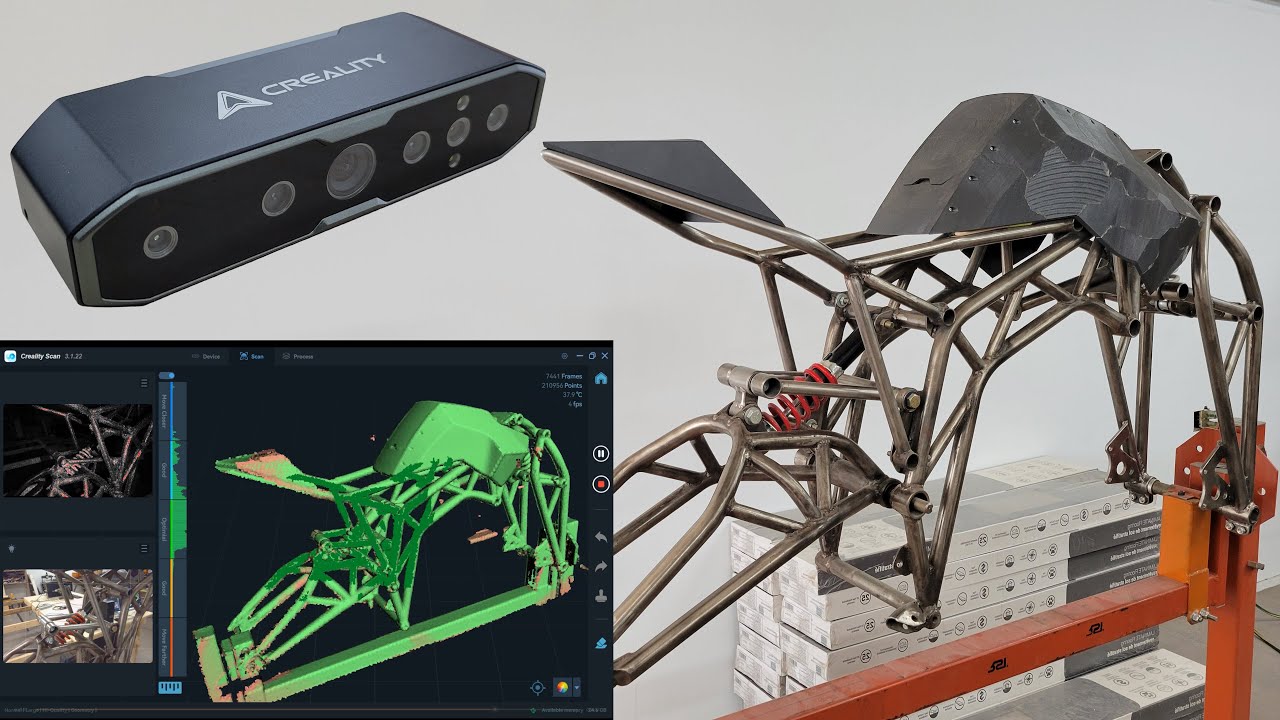 Making A Rear Fairing For My E-Moto W/ A 3D Scanner