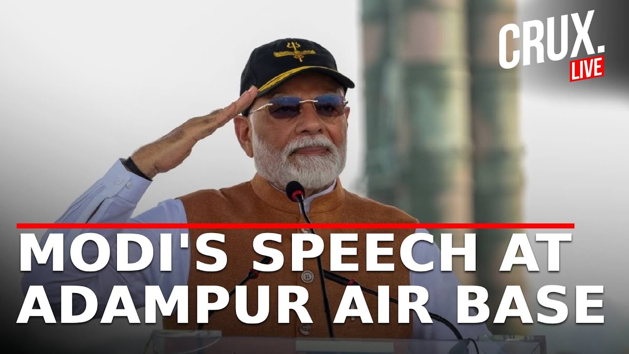 PM Modi At Adampur LIVE | Modi Addresses Air Force Personnel | India vs Pakistan | Operation Sindoor