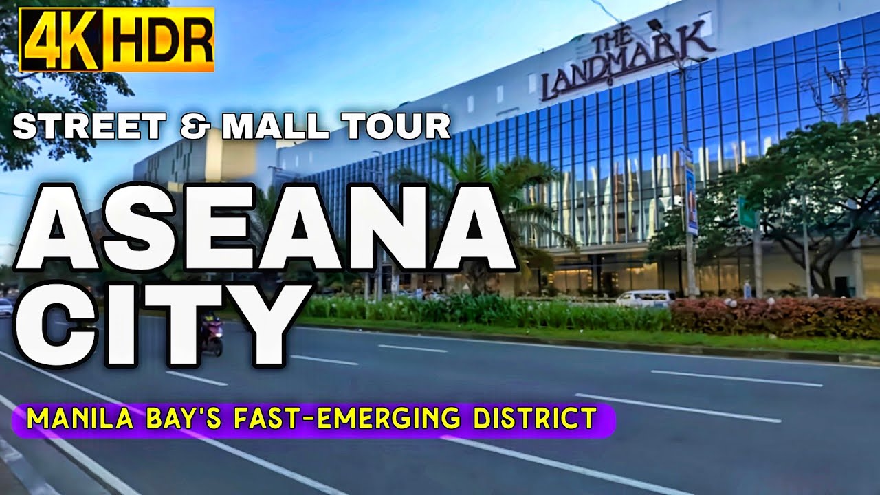 Manila Bay&rsquo;s Fast-Rising District!Aseana City 2025 Walking Tour|Parqal, City of Dreams & Ayala Malls