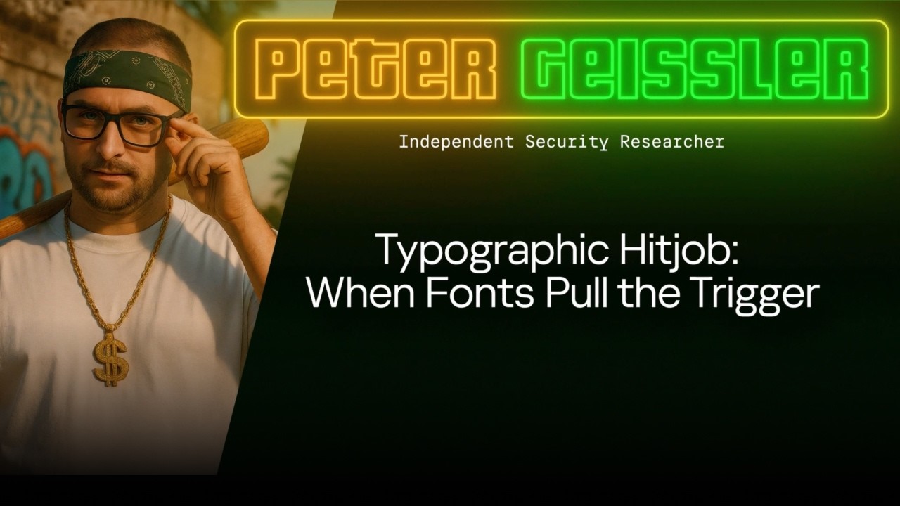 Typographic Hitjob: When fonts pull the trigger | Peter Geissler