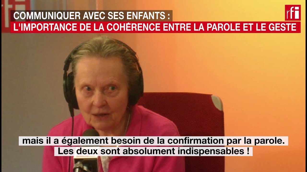 Communiquer avec ses enfants : l'importance de la cohérence entre la parole et le geste