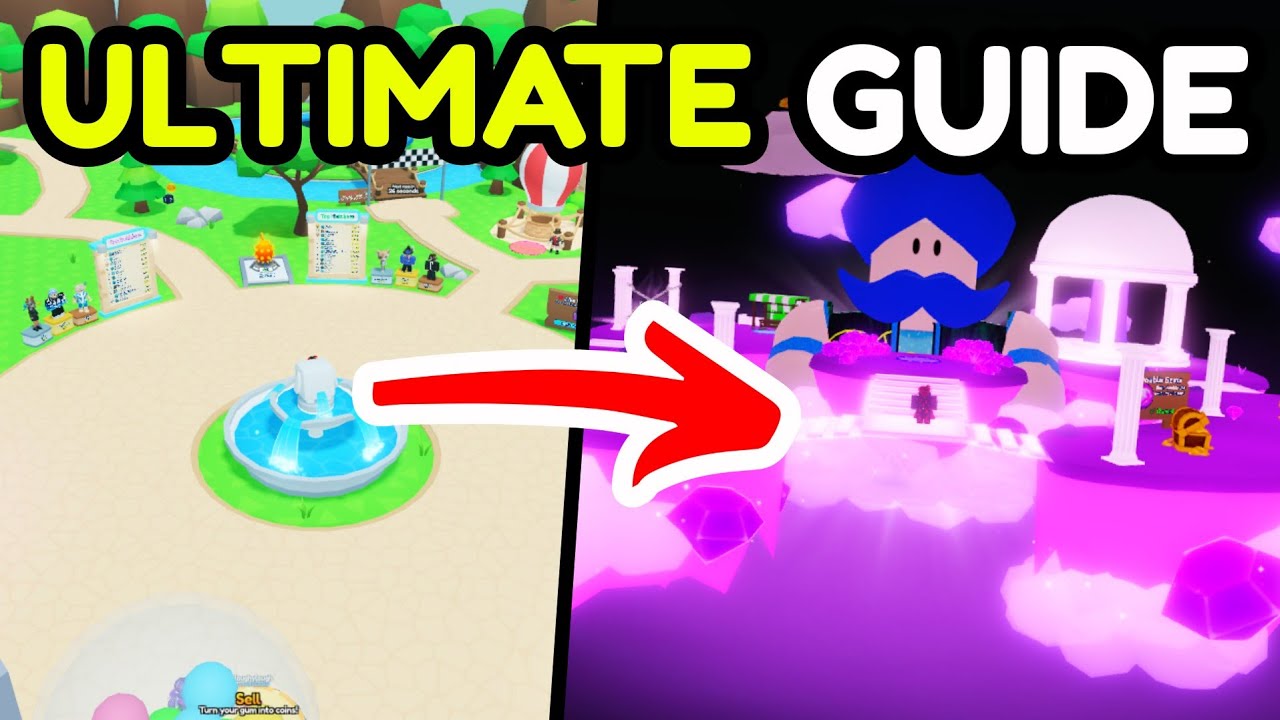 The ULTIMATE GUIDE For BUBBLE GUM SIMULATOR INFINITY Roblox!