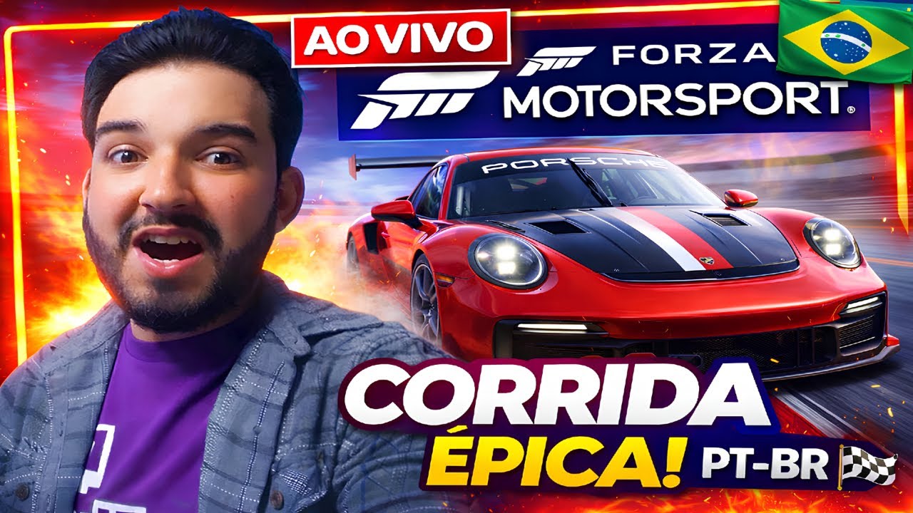 AO VIVO: Forza Motorsport &ndash; Hoje Tem Corrida &Eacute;PICA! Gameplay PT-BR 🏁🔥 #Shorts