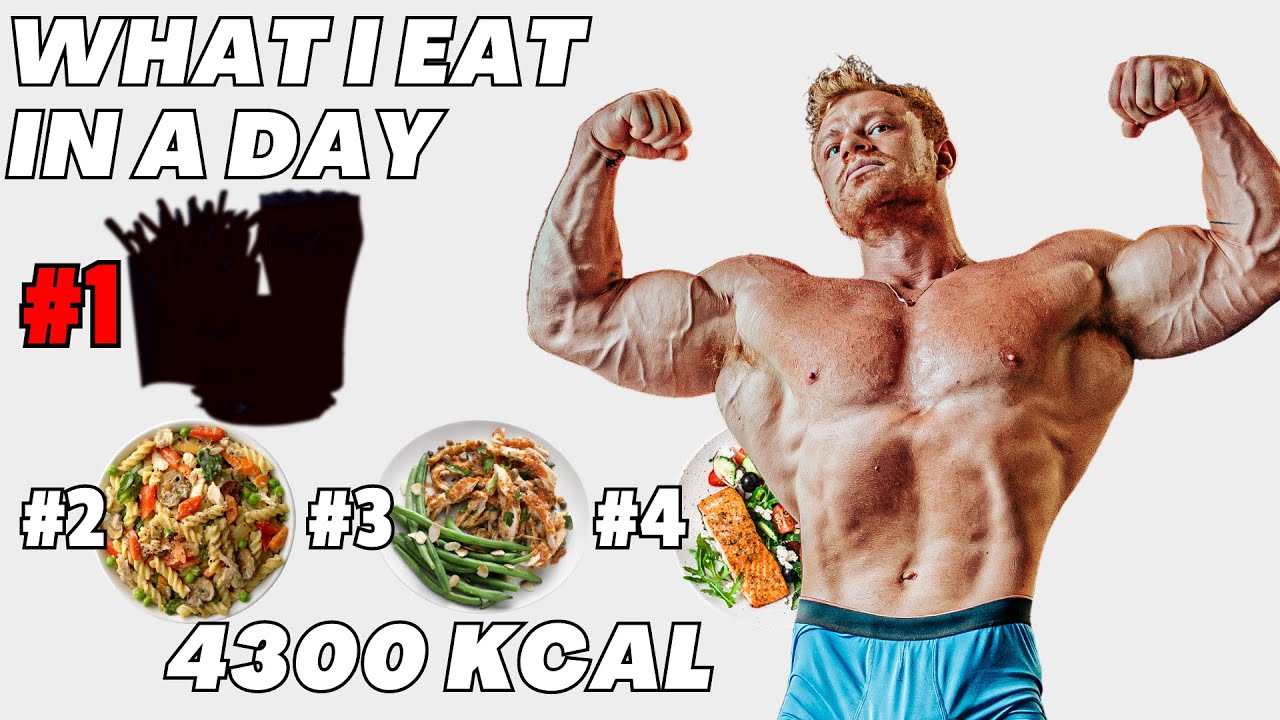 4 High Protein Meals to BUILD Muscle | Full Day of Eating