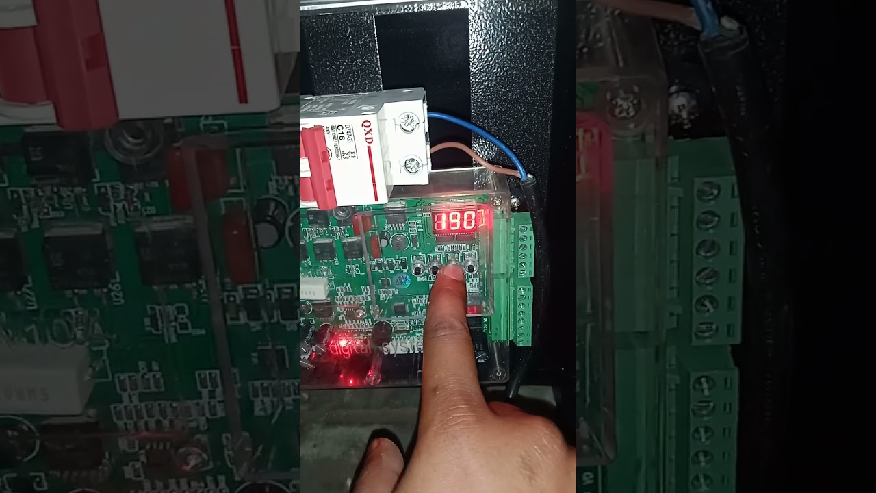 Secureye DC Boom Barrier Card All settings