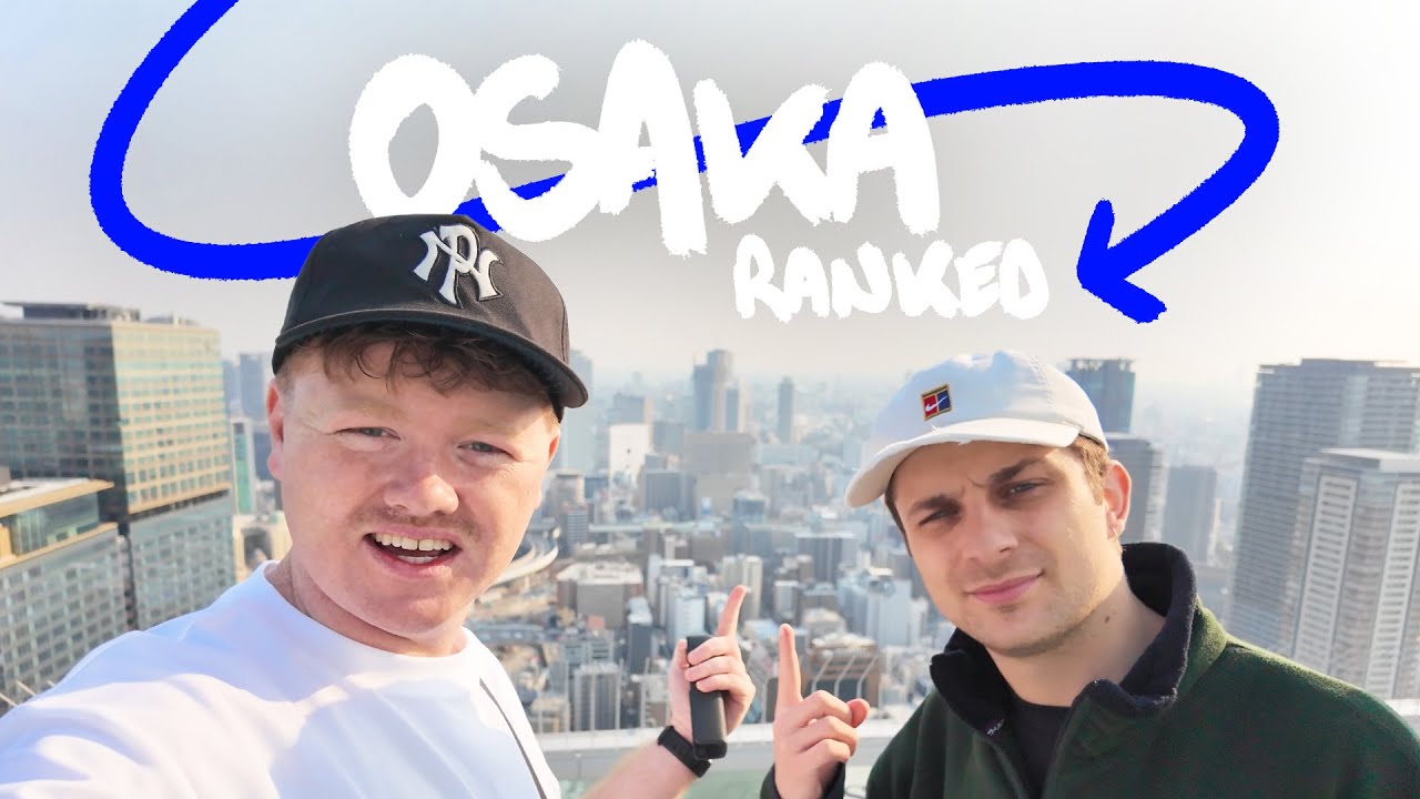Rating the best things to do in Osaka (ft. Nara & Kobe)