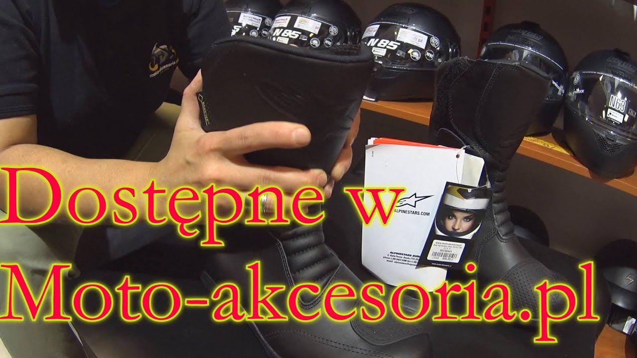 Ochrona Motocyklisty - Buty motocyklowe ALPINESTARS WEB GORE-TEX   [moto-akcesoria.pl]