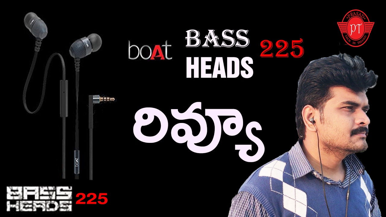 boat extra bass 225 earphones review ll in telugu ll by prasad ll