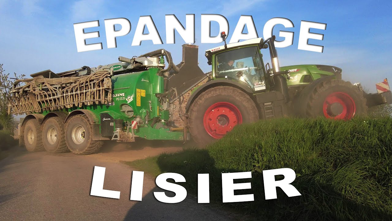 EPANDAGE DE LISIER XXL // 3 Tonnes / Samson PG II 25 & x2 Pichon