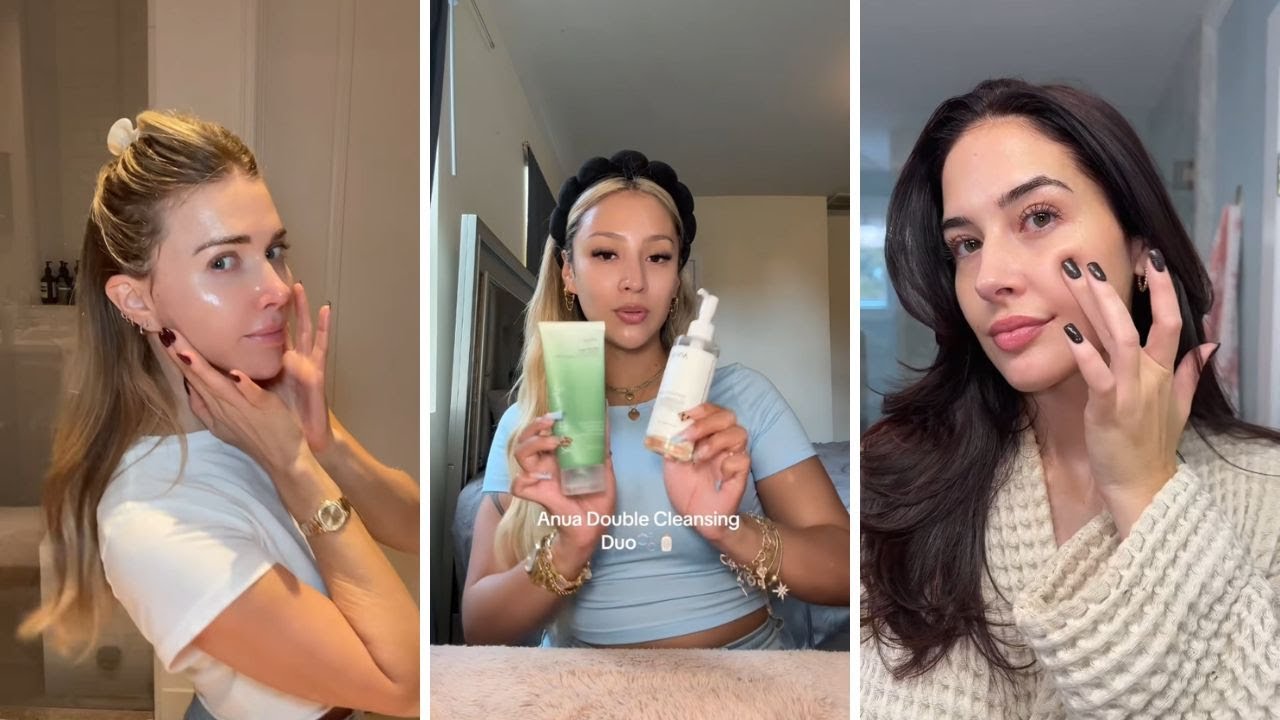 Skincare routine tiktok compilation 16