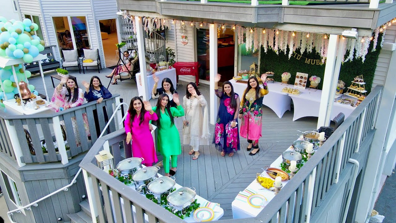 Eid Party at our house