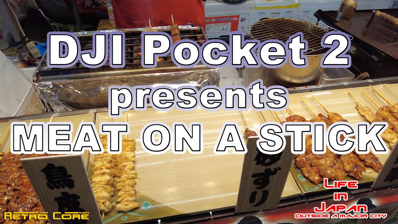 DJI Pocket 2 - Night test around Japan - Life in Japan