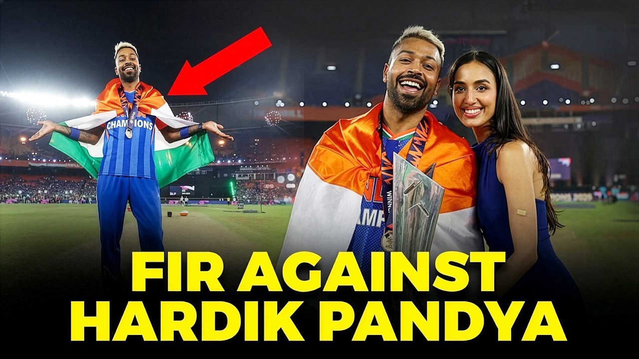 Hardik Pandya Faces Police Complaint Over T20 World Cup Flag Row
