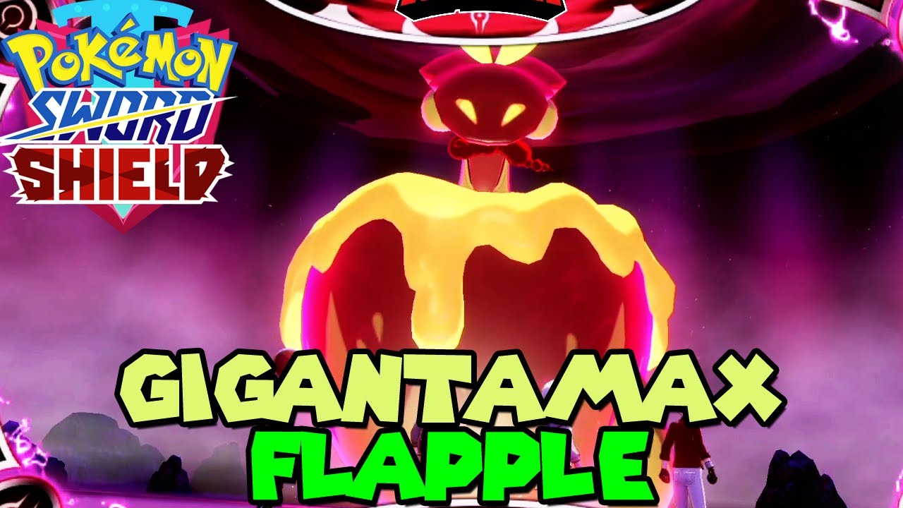 GIGANTAMAX FLAPPE in Pokemon Sword & Shield - Gmax Flapple