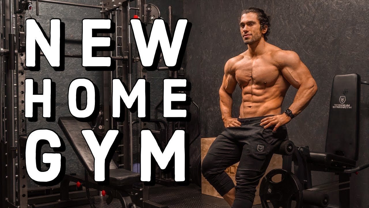 COMPLETE HOME GYM TOUR **Epic Transformation**
