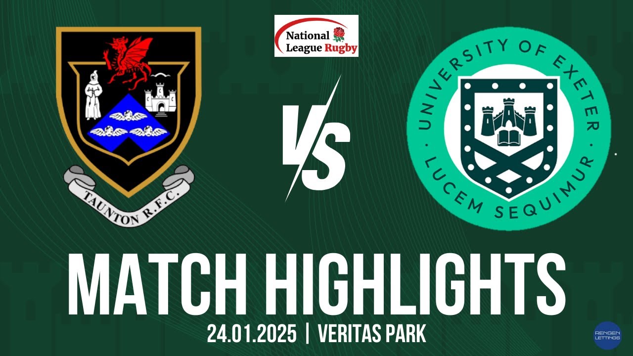 Taunton vs Exeter University | Highlights | National 2 West